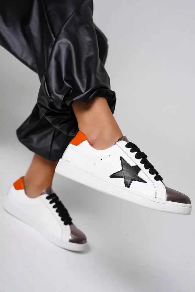 STAR - Blanco/Naranja